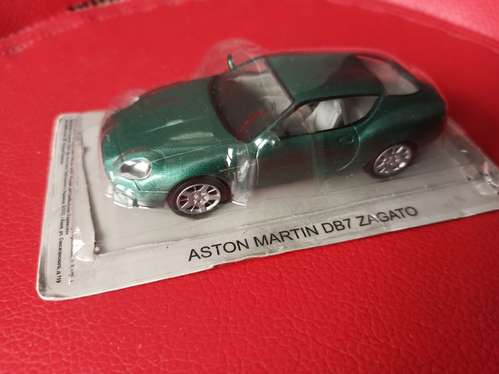 ASTON  MARTIN   DB7  ZAGATO   1:43 DeAgostini - фото фото фото 6