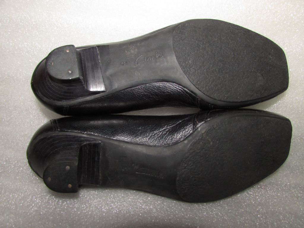 ТУФЛИ ЛОДОЧКИ 100% НАТУРАЛЬНАЯ КОЖА~CLARKS~р 38/5 - фото фото фото 6