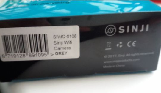 Smart WiFi Camera Sinji Вай Фай Камера оригинал Нидерланды с micro SD - фото фото фото 9