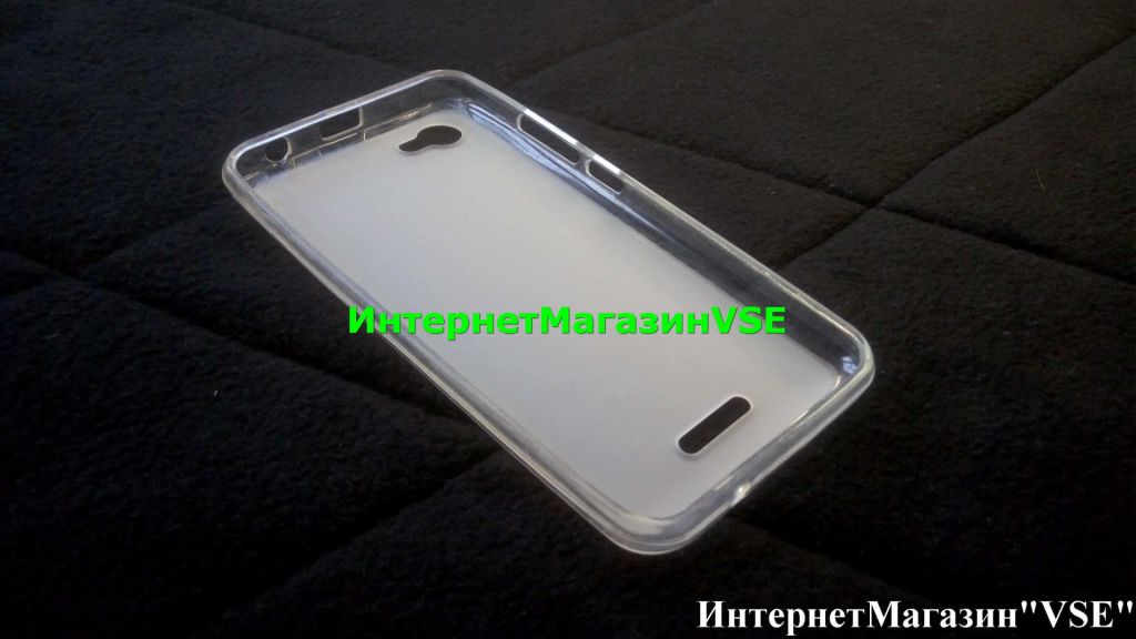 Силиконовый Чехол для ZTE Blade A601 Transparent Прозрачно - Матовый - фото фото фото 2