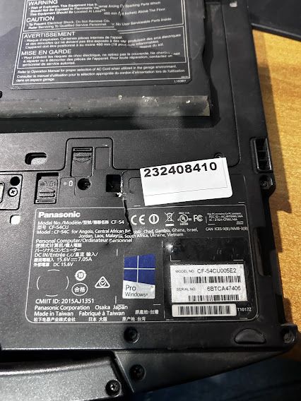 Ноутбук Panasonic ToughBook CF-54 № 232408410 - фото фото фото 6