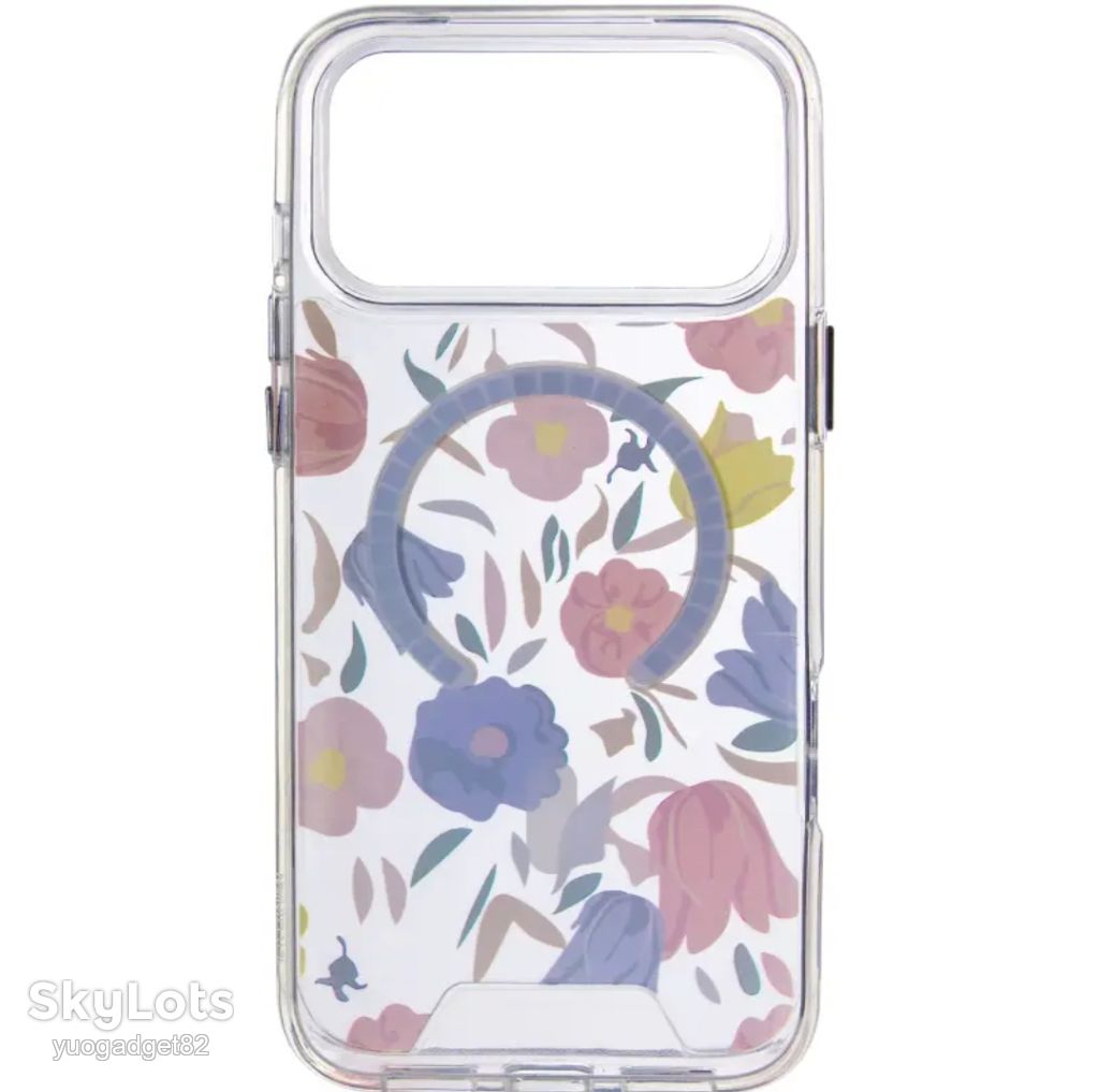 TPU+PC чохол Clear Garden with MagSafe для Apple iPhone 17 Pro Max   (6.9") - фото фото фото 2