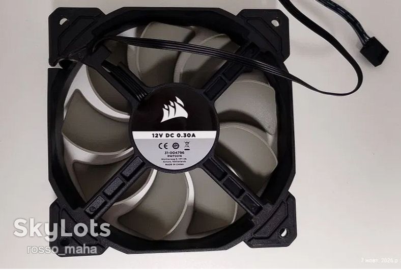 Вентилятор Corsair SP120 Premium PWM 120mm без резерва - фото фото фото 1