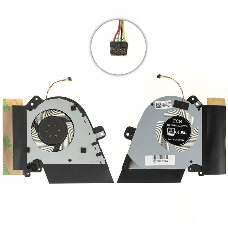 Оригинальный вентилятор для ноутбука ASUS GA502DU (GPU FAN), GX502FU, GU502DU, GU505DU, 5V !!! - фото фото фото 0