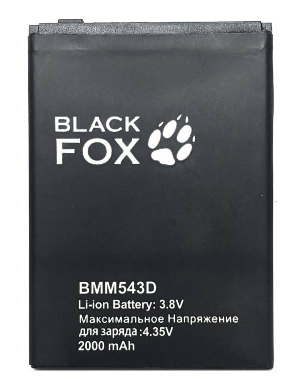 Аккумулятор Black Fox B4 BMM543D - фото фото фото 0
