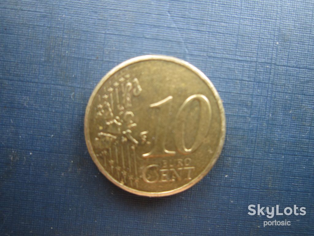 Монета 10 євроцентів Німеччина 2003 А - фото фото фото 1
