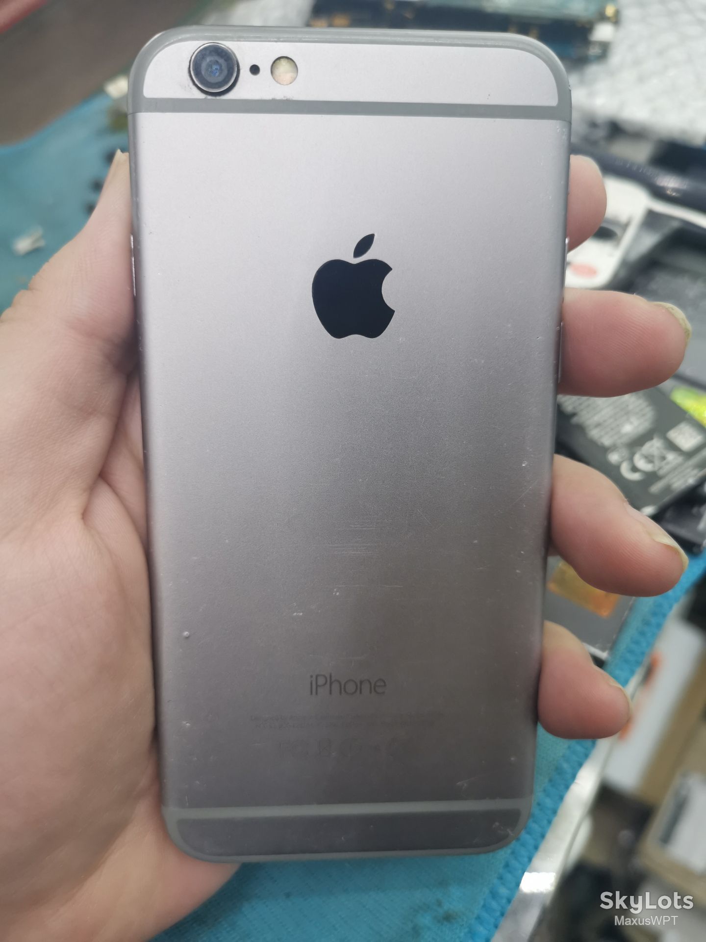 #1748 Sklad Iphone 6 silver itunes - фото фото фото 1