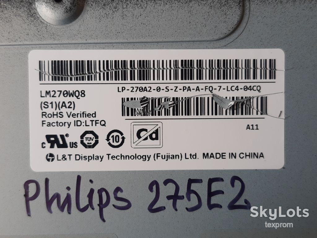 Монітор 27" Philips 275E2 main скалер плата керування - фото фото фото 3