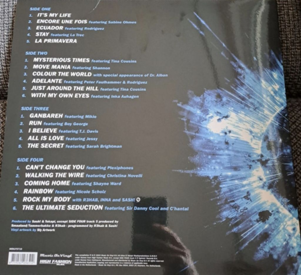 Sash! - The Best Of - 1997-2013.   (2LP). 12. Vinyl. Пластинки. Europe. S/S. - фото фото фото 1