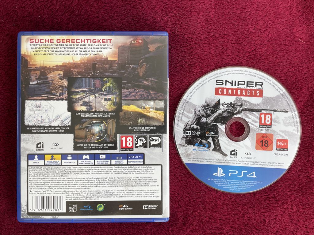 Игра на PS4 "Sniper Ghost Warrior Contracts" - фото фото фото 1