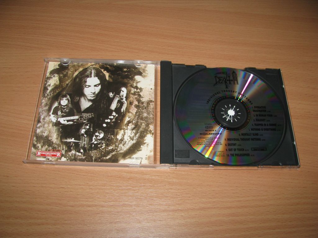 DEATH - Individual Thought Patterns    (1993 Roadrunner 1st press,Holland) - фото фото фото 1