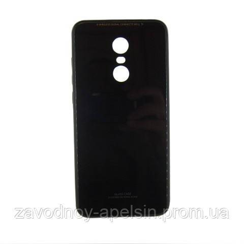 Xiaomi Redmi 5 plus 5+ стекляный чехол черный - фото фото фото 0