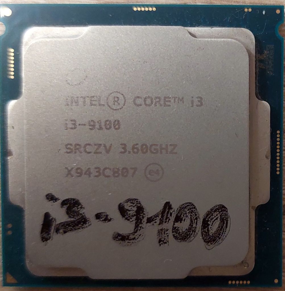 Процеcop Intel Core іЗ-9100 Socket 1151-V2   (б/В) - фото фото фото 0