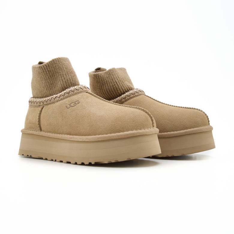 Ugg Tasman Platform Sock Beige v2 - фото фото фото 1