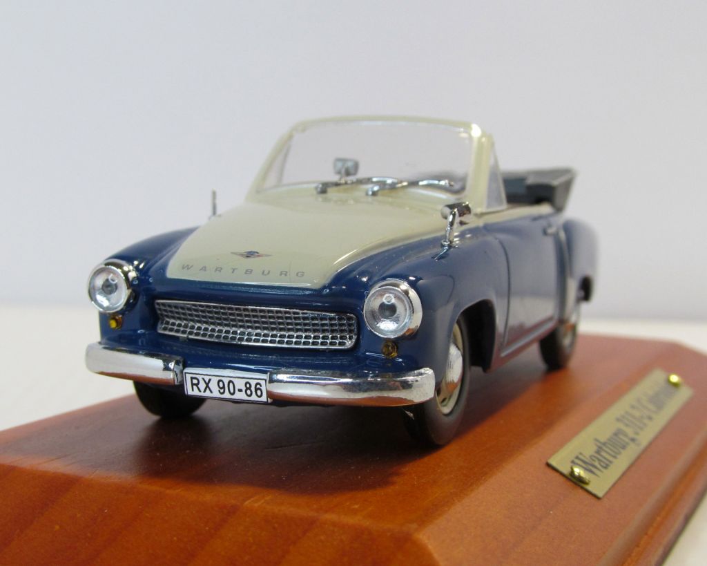 Wartburg 311-2 Cabriolet, Atlas. 1:43 бокс. - фото фото фото 0