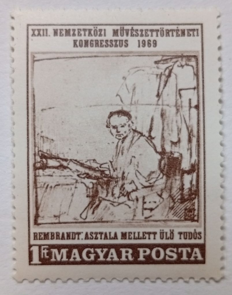 Венгрия 1969 Рембрандт, MNH - фото фото фото 0