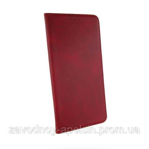 Чехол книжка Oppo A15 A15s Premium Case (красный) - фото фото фото 1