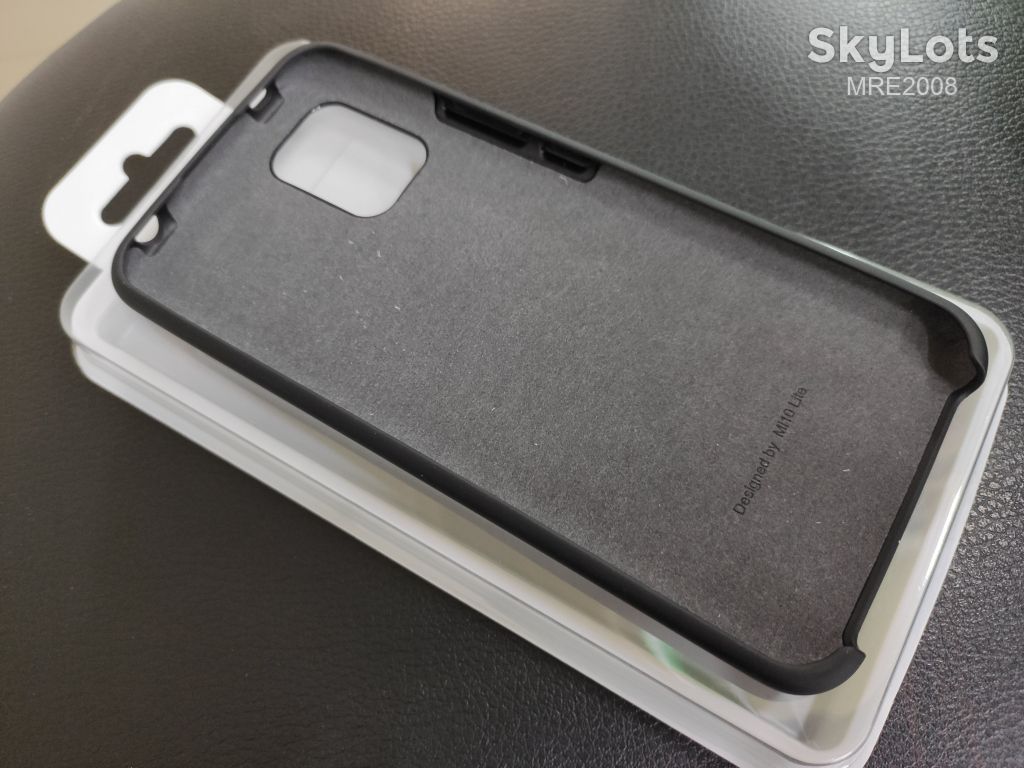 Чехол Silicone Cover для Xiaomi Mi 10 Lite black - фото фото фото 2