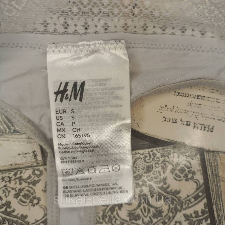 Трусики стринги 44-46 S р H&amp;amp;M микрофибра - фото фото фото 3