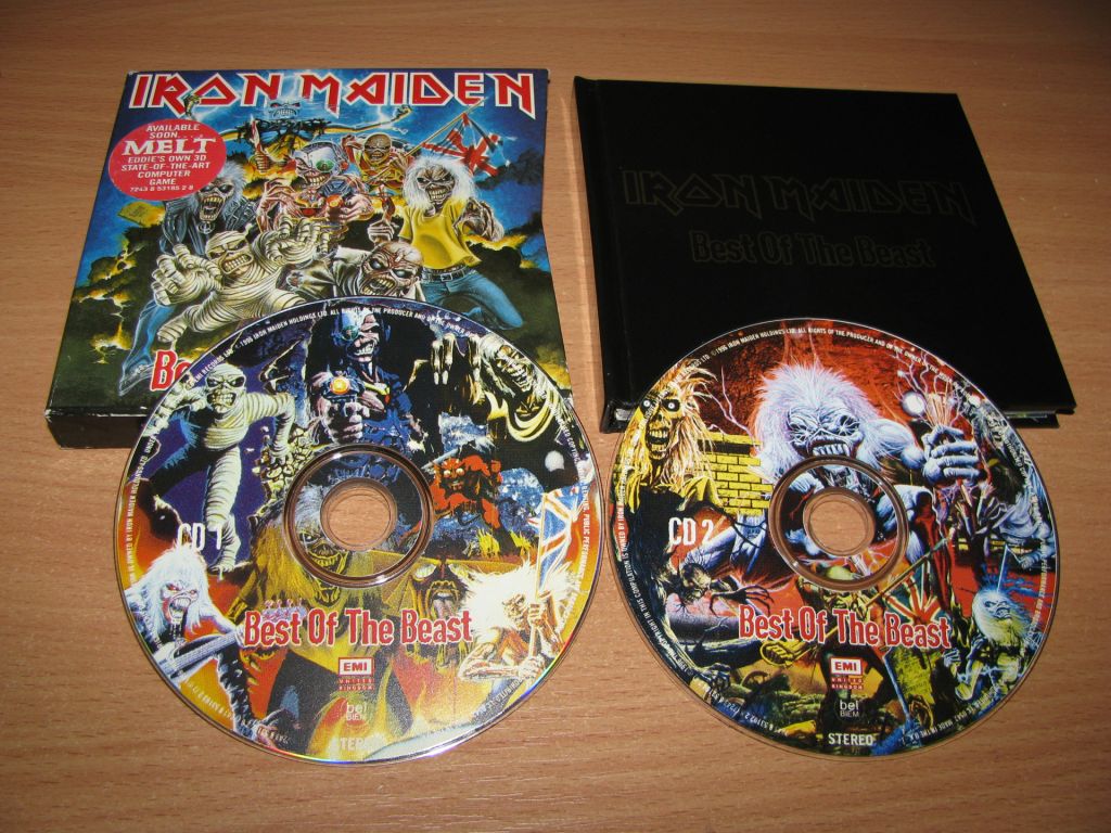 IRON MAIDEN - Best Of The Beast    (1996 EMI UK 2CD DIGIBOOK) - фото фото фото 3
