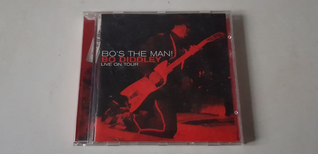 Bo Diddley Bo's The Man! Live On Tour CD ліцензія - фото фото фото 0