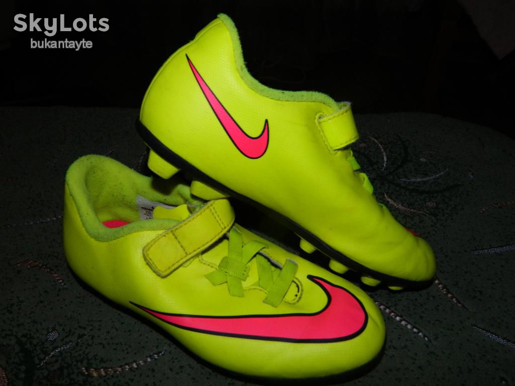 Копочки (бутсы) Nike Mercurial (оригинал) размер-31 стелька- 19см - фото фото фото 1