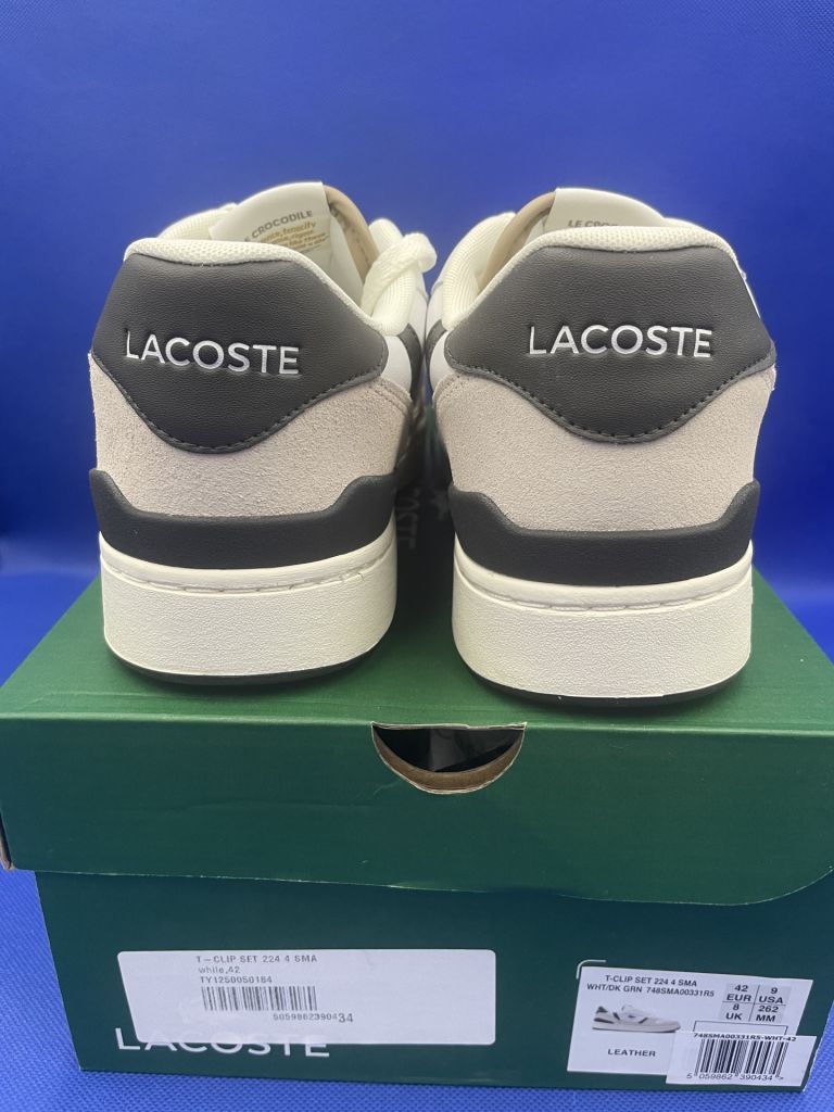 Кроссовки Lacoste T-Clip Set 224 4 SMA  (US 9) - фото фото фото 1