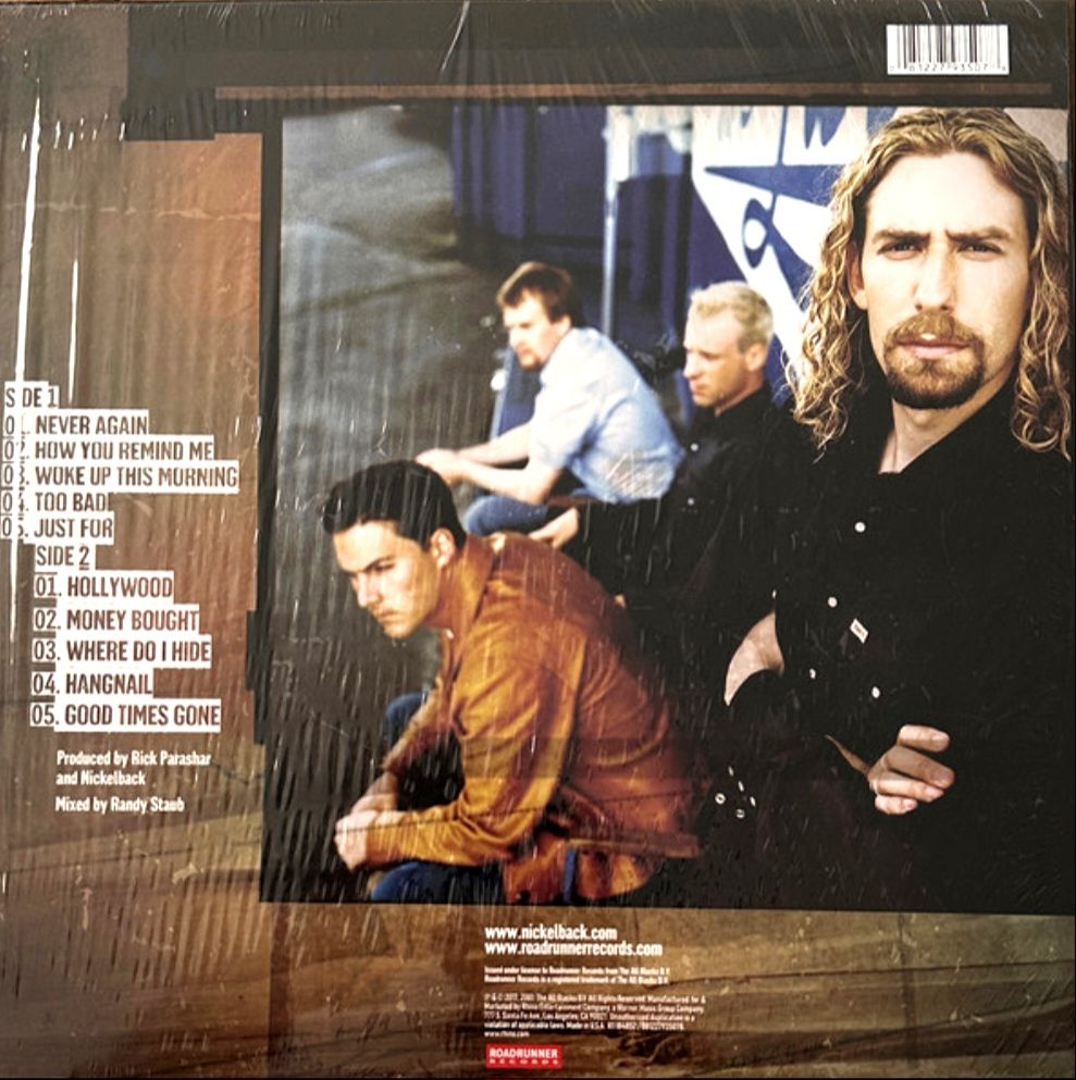 Nickelback - Silver Side Up - 2001.  (LP). 12. Vinyl. Пластинка. US. S/S. - фото фото фото 1