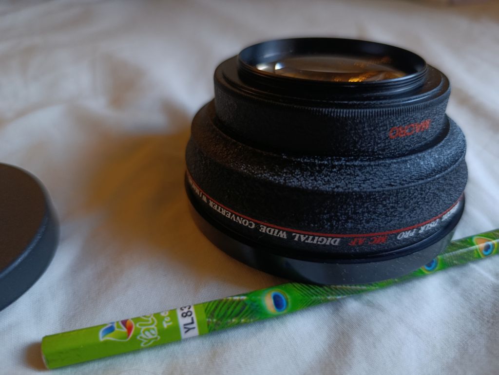 Обектив  та ширококутна линза Neewer 58mm 0.43x для Canon EOS - фото фото фото 3