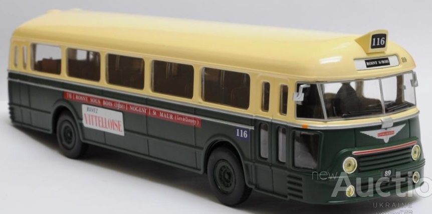 1/43 Автобус CHAUSSON APH2-52 Bus Ost Paris. Altaya. - фото фото фото 2