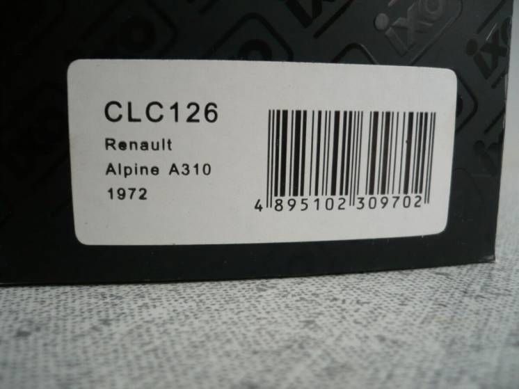 Renault Alpine A310 1:43 IXO Models - фото фото фото 6