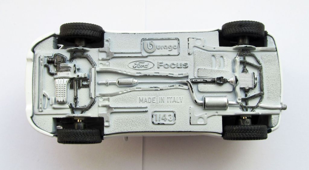 FORD FOCUS RALLY Bburago made in Italy 1:43 - фото фото фото 6
