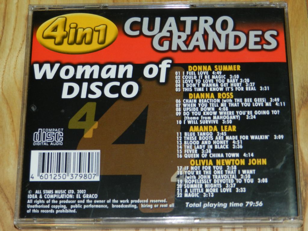 CD  Wooman of Dosco 4 in 1 - фото фото фото 3