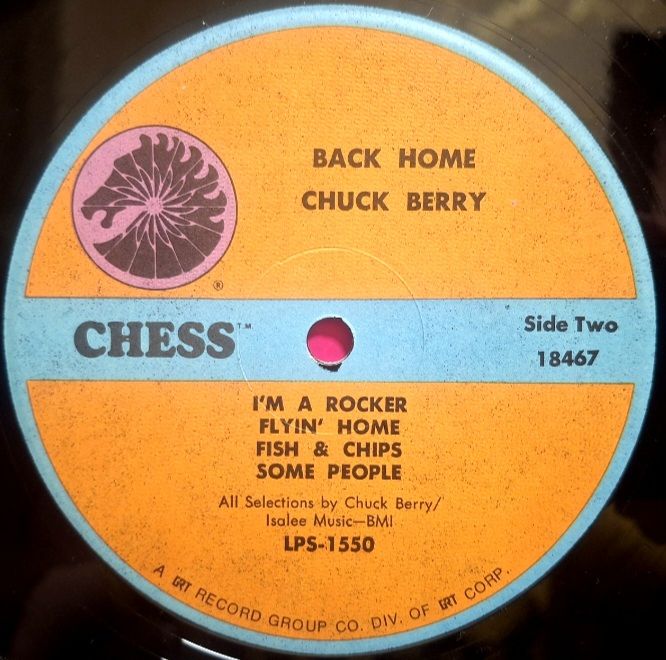 Chuck Berry - Black Home - 1970.  (LP). 12. Vinyl. Пластинка. USA. - фото фото фото 3