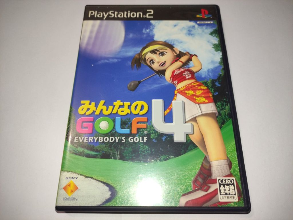 Minna no Golf 4  (Everybody's Golf) Playstation 2 PS2 б/в Японія - фото фото фото 0