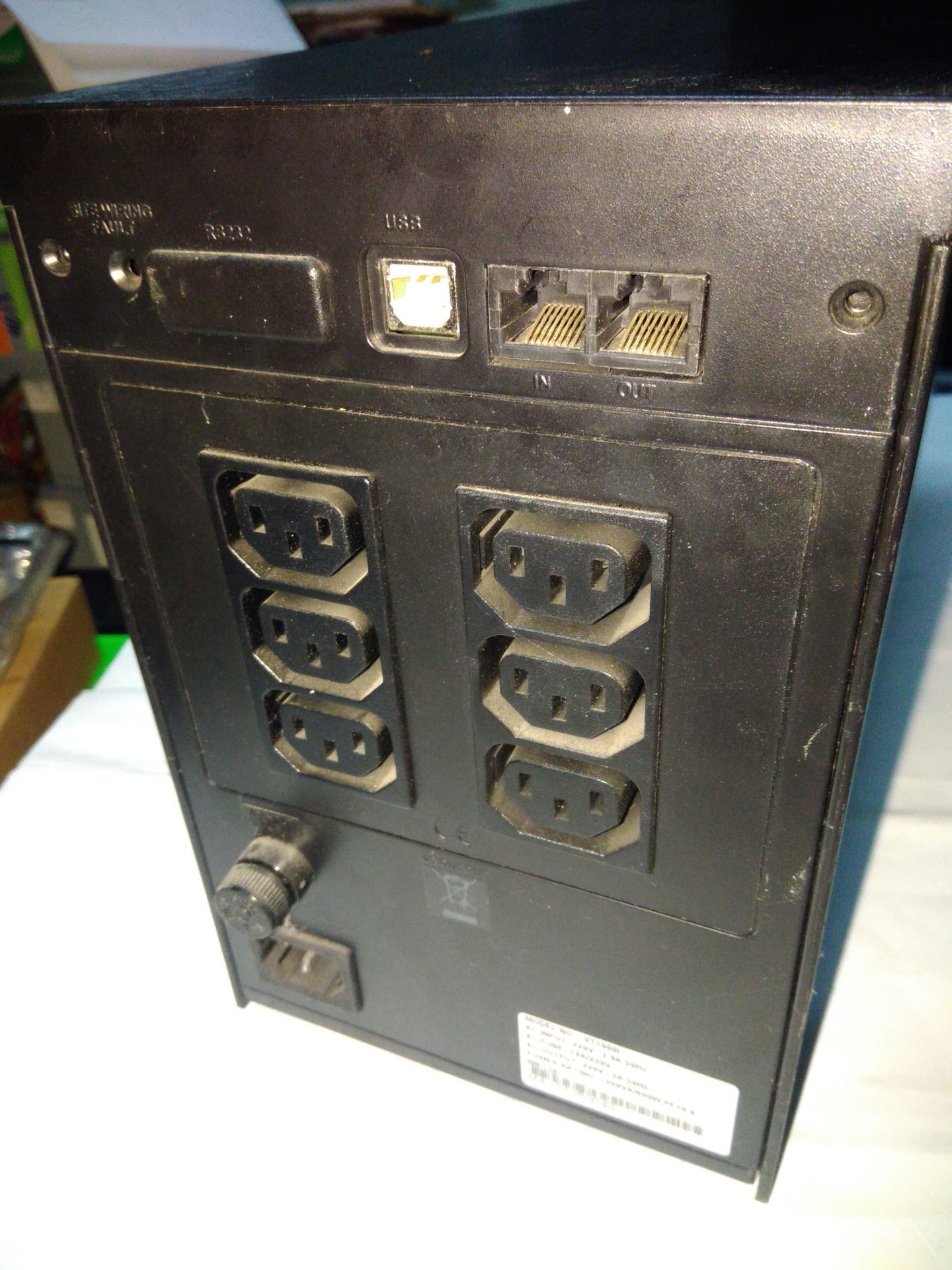 UPS 24v Джерело безреребійного живлення SP VT1000i = 1000VA = 600W = без аккумуляторів - фото фото фото 2