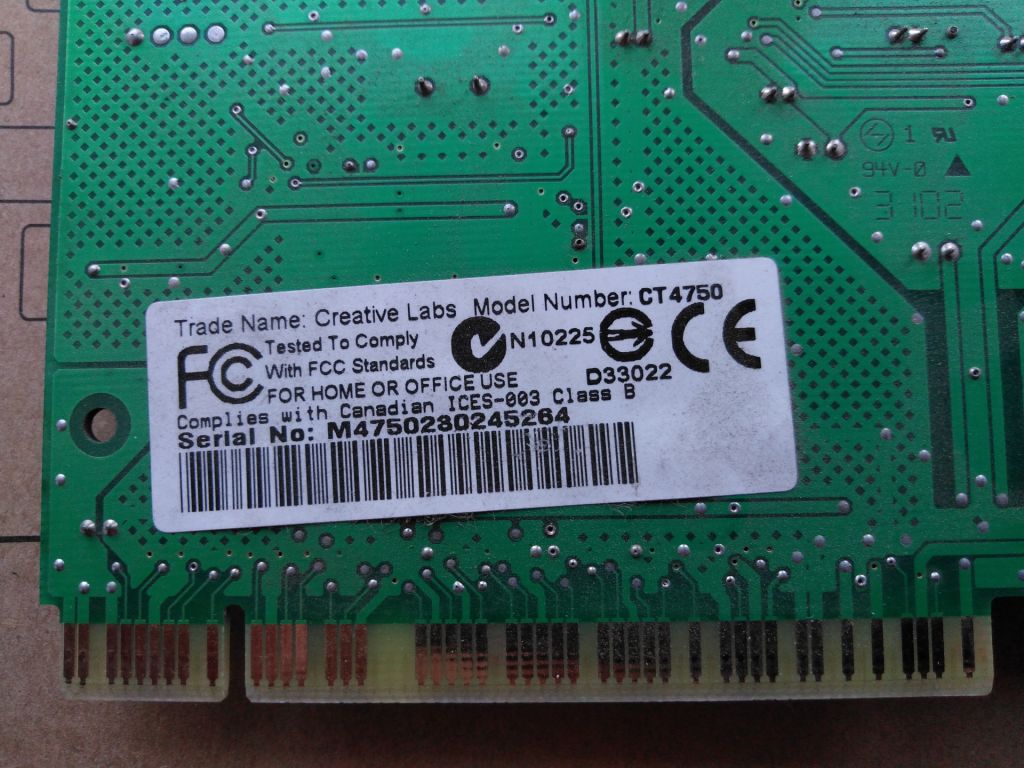 Звукова карта Creative CT4750 PCI - фото фото фото 5