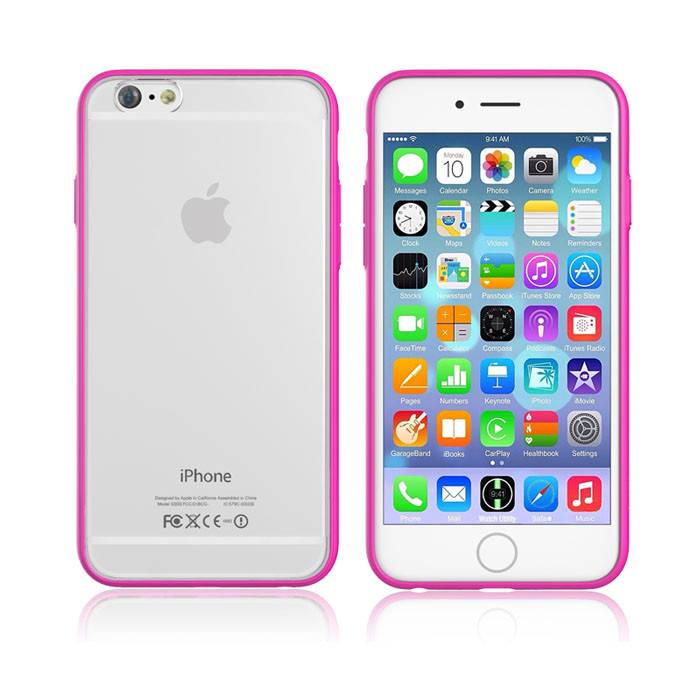 Чехол Devia для iPhone 6/6S Hybrid Rose Pink - фото фото фото 0