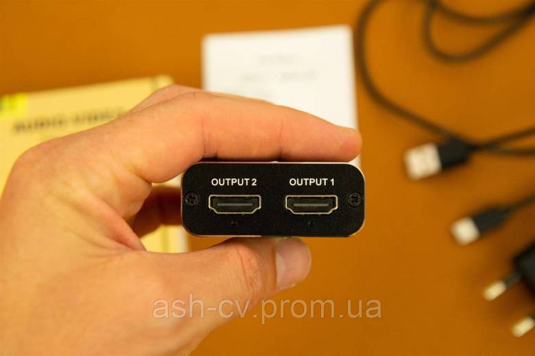 Спліттер, HDMI, 1x2, 8K, 4K, Splitter, HDR, VRR - фото фото фото 2