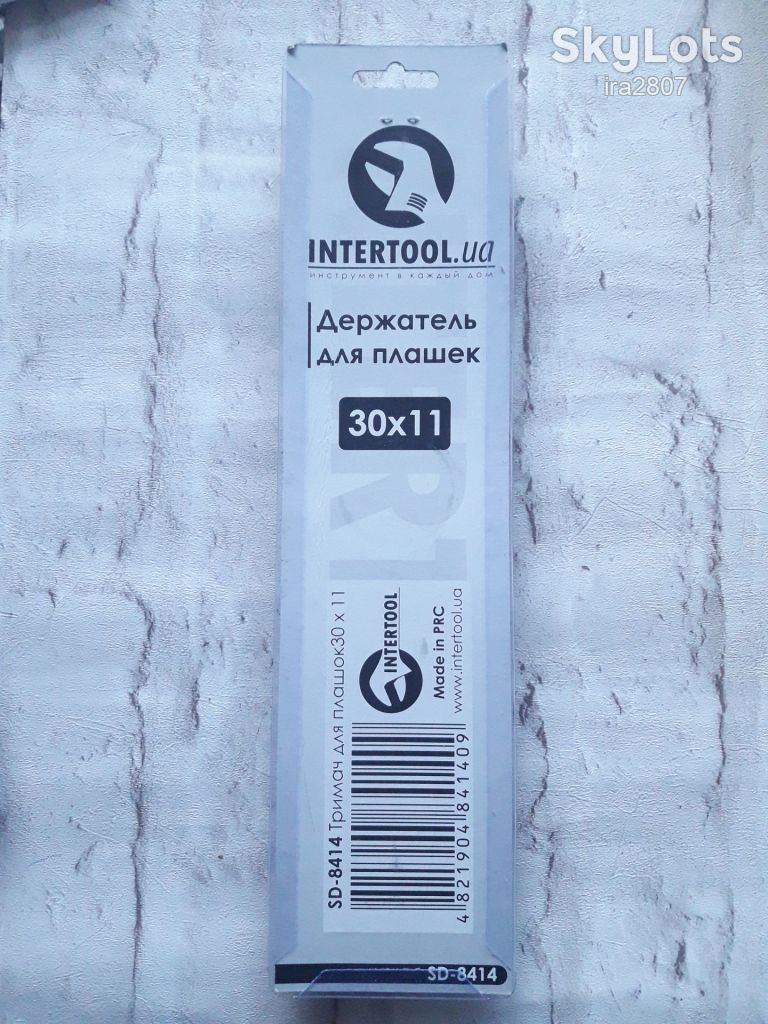 Тримач для плашок 30 х 11 INTERTOOL SD-8414 - фото фото фото 2