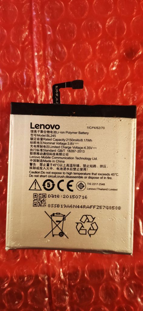 Lenovo S60 BL245 аккумулятор оригинал бу - фото фото фото 0