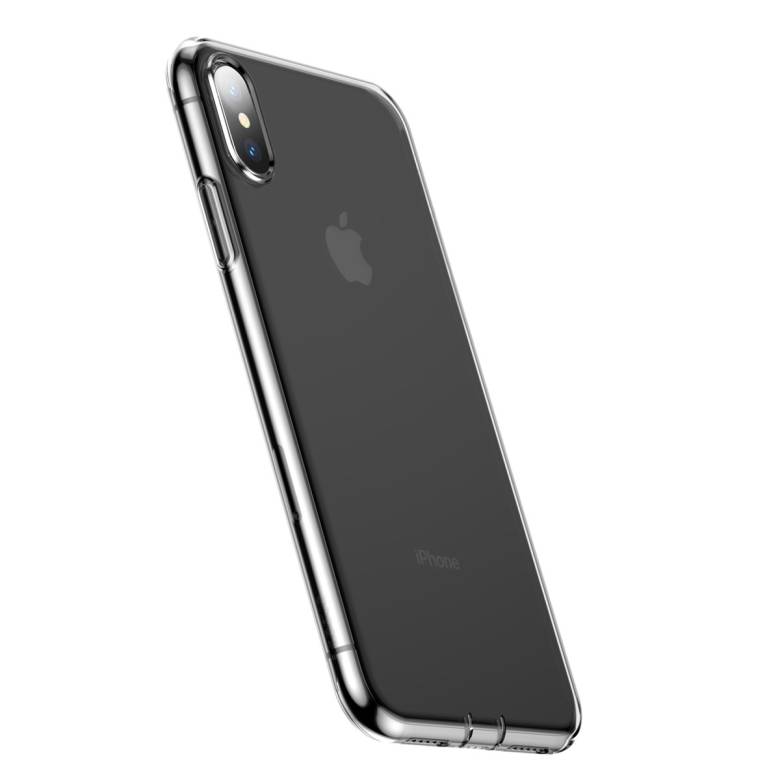 Чехол Baseus для iPhone Xs Max Simplicity Прозрачный (ARAPIPH65-A02) - фото фото фото 4