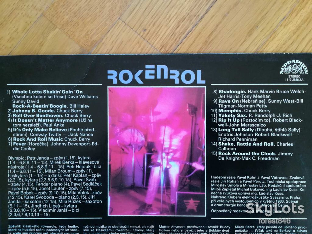 Olympic-Rock and roll  (1)-Ex.+, Чехословакия - фото фото фото 2
