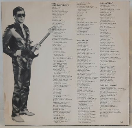 Lou Reed - Legendary Hearts - 1983.  (LP). 12. Vinyl. Пластинка. Sweden. - фото фото фото 3