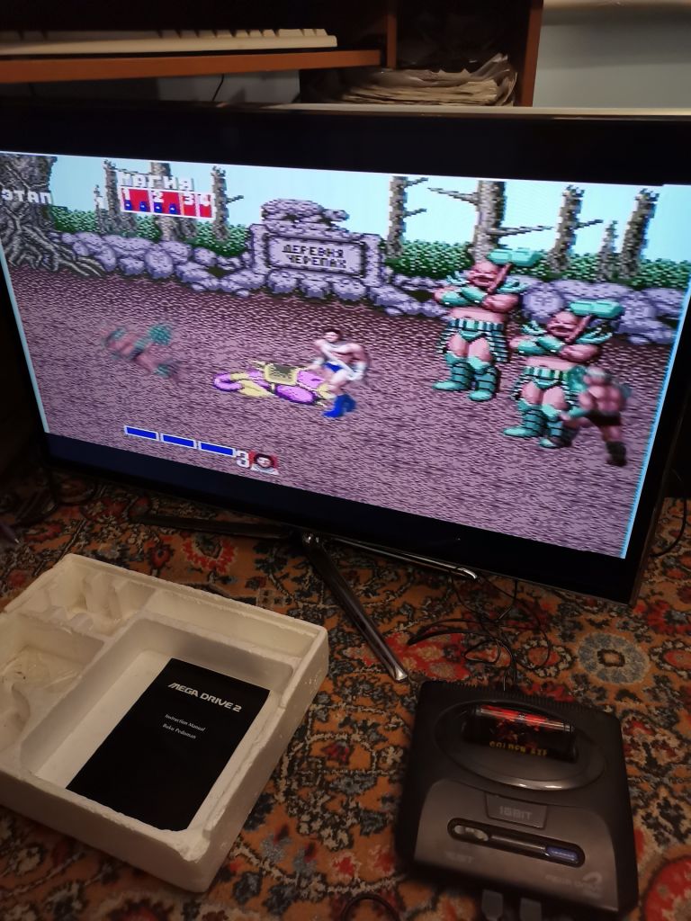 Картридж Сега Sega Golden Axe - фото фото фото 0