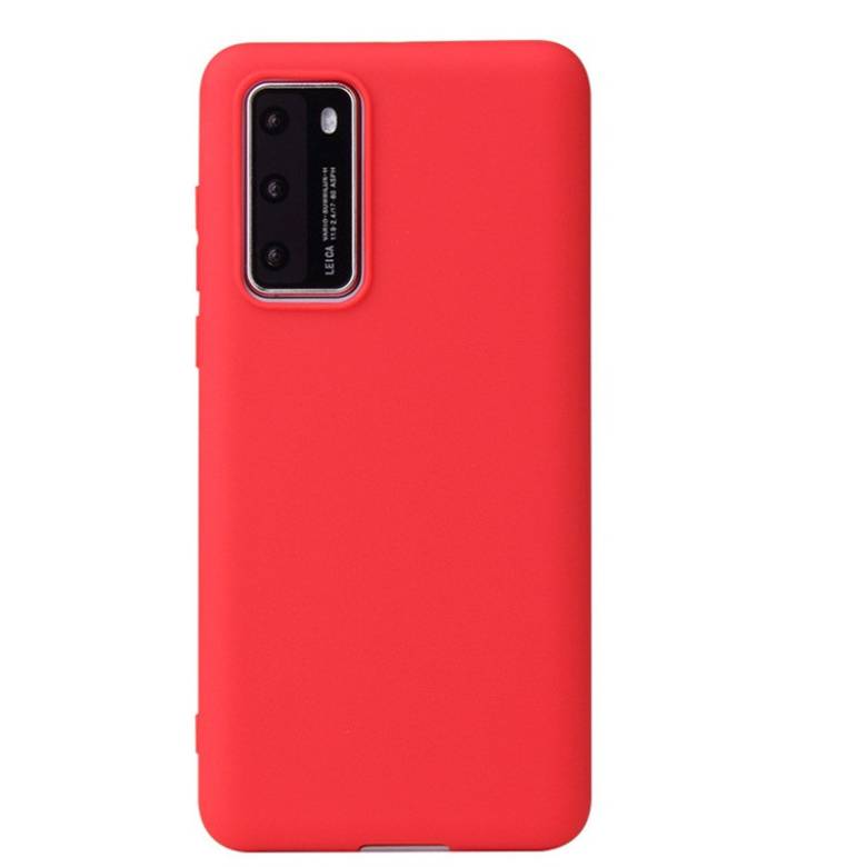 Чохол Soft Touch для Huawei P40 Pro силікон бампер червоний - фото фото фото 1