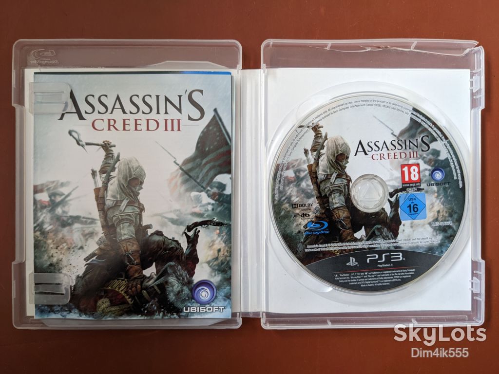 Assassin's Creed III диск для PlayStation 3 - фото фото фото 2