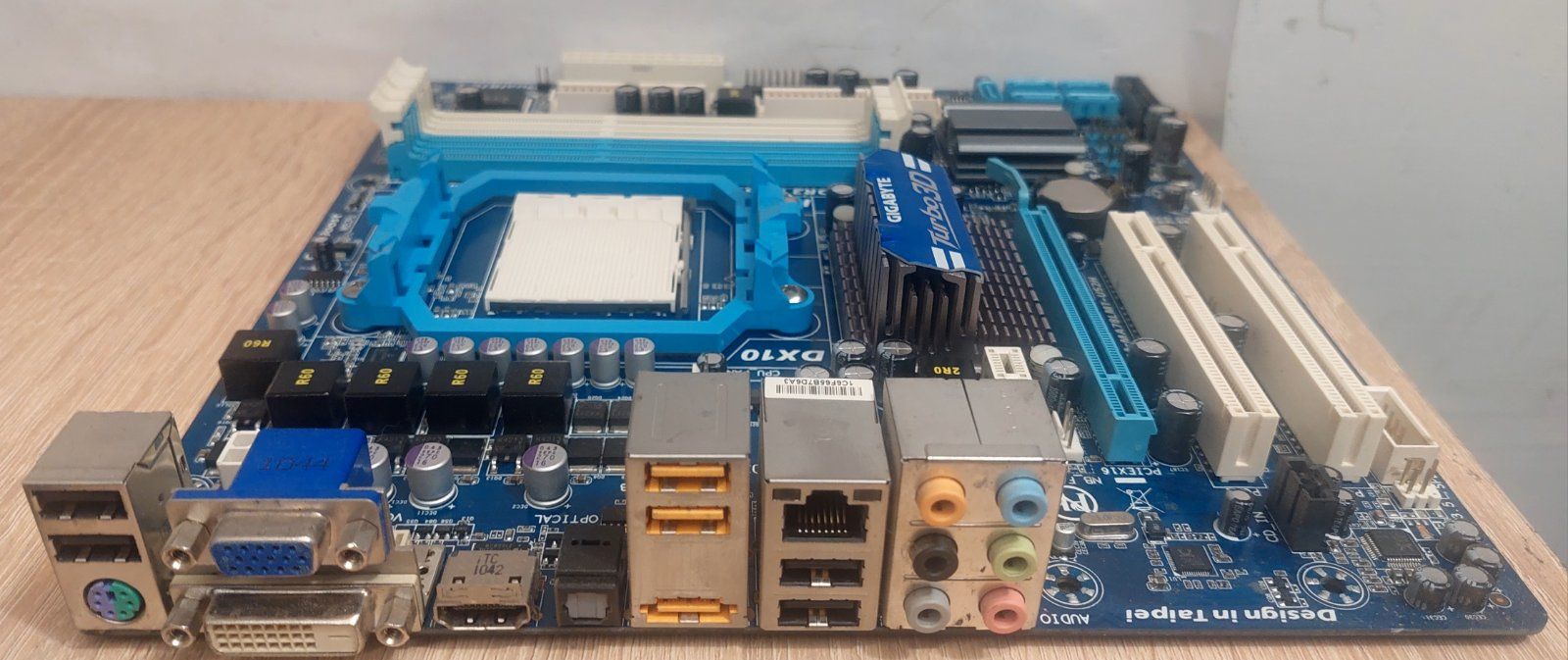 Материнська плата Gigabyte GA-MA78LMT-US2H  /Socket AM3/MicroATX/4 x DDR3/  б/в - фото фото фото 1