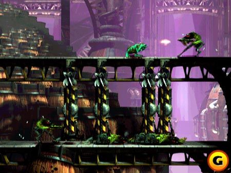 Игра на PS1 "Oddworld Abe's Exoddus"       (PAL) 2CD - фото фото фото 5