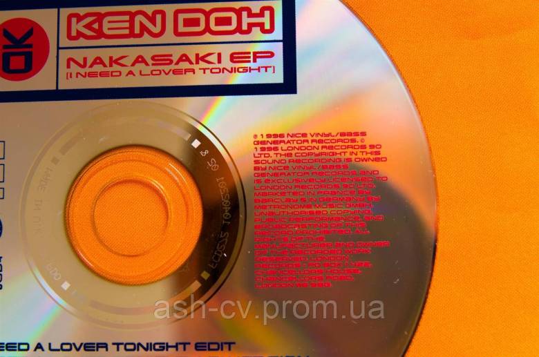 Музичний диск CD. KEN DOH - NAKASAKI EP - фото фото фото 3